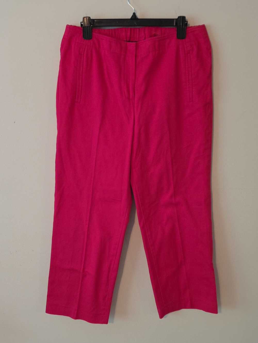 Talbots Women's Fuchsia Wide Leg Pants